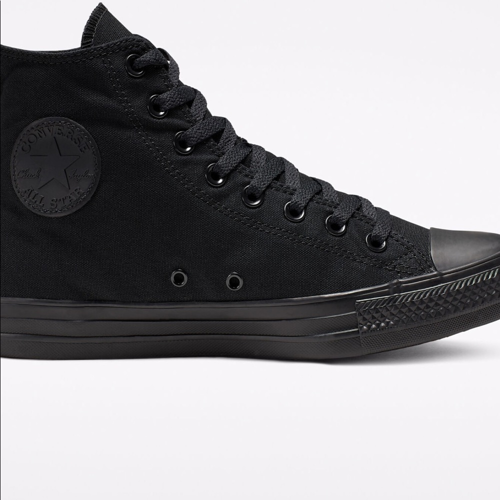 Converse Chuck Taylor high top monochromatic Black